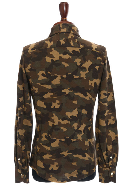 ORIGINAL HEAVY KANOKO CAMO PLAIN SHIRTS　