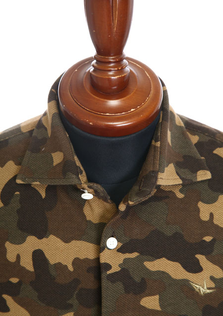 ORIGINAL HEAVY KANOKO CAMO PLAIN SHIRTS　