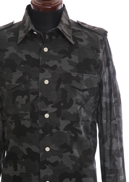 ORIGINAL GIZA GAUZE CAMO ARMY SUMMER SHIRTS L/S