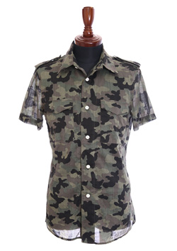 ORIGINAL GIZA GAUZE CAMO ARMY SUMMER SHIRTS S/S