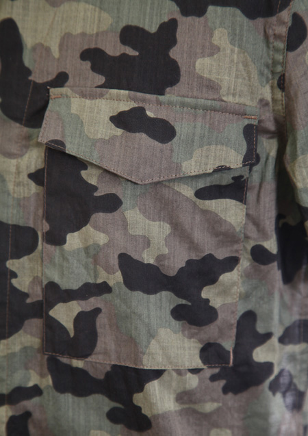 ORIGINAL GIZA GAUZE CAMO ARMY SUMMER SHIRTS S/S