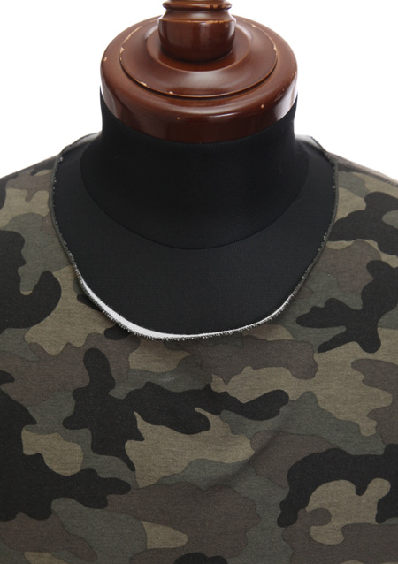 ORIGINAL STRETCH URAKE CAMO V-NECK T