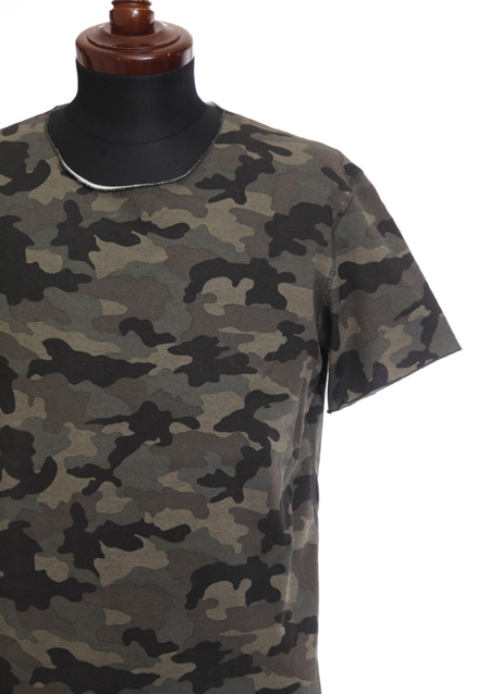 ORIGINAL STRETCH URAKE CAMO V-NECK T