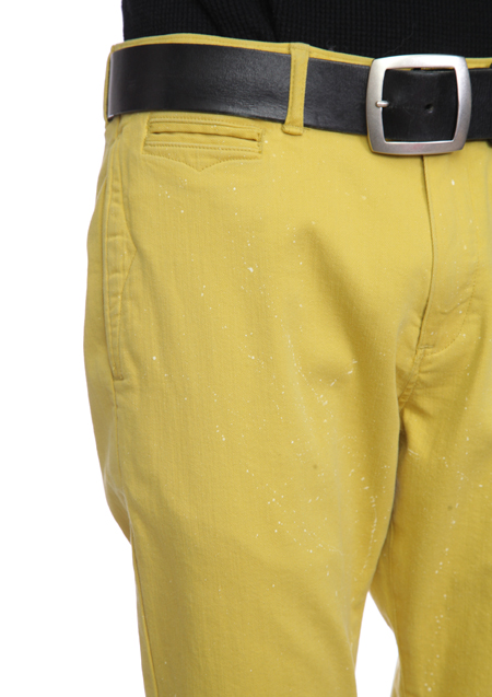 PAINTED HIGH POWER STRETCH TWILL PAINTED HIGH POWER STRETCH TWILL TAPERED SHORTS