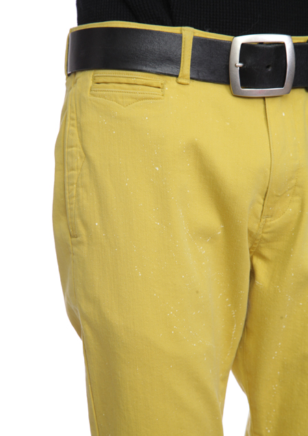 AKM PAINTED HIGH POWER STRETCH TWILL PAINTED HIGH POWER STRETCH TWILL TAPERED SHORTS