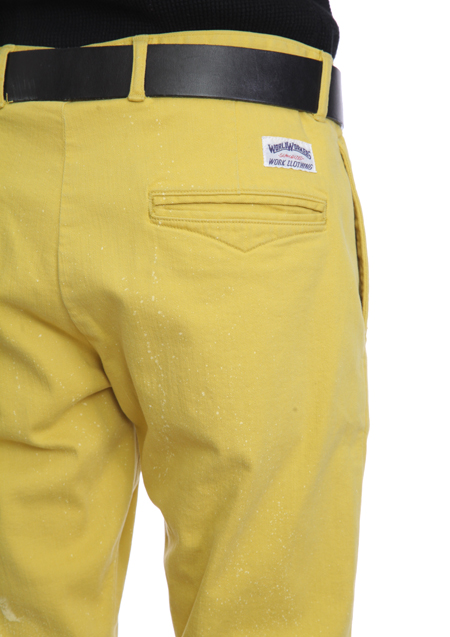 PAINTED HIGH POWER STRETCH TWILL PAINTED HIGH POWER STRETCH TWILL TAPERED SHORTS