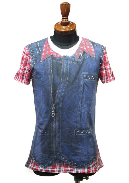 JUST CAVALLI VEST SHIRT PRINT T