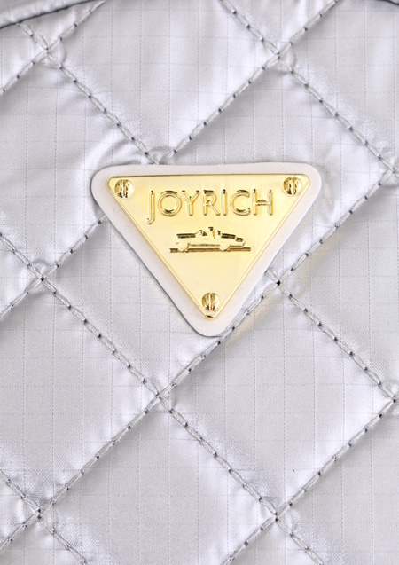 SILVER SHEEN SHOULDER BAG