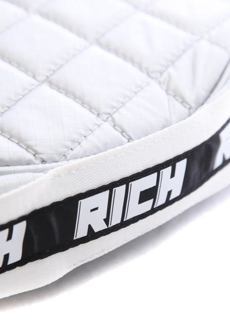 SILVER SHEEN SHOULDER BAG