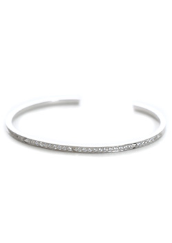 VELVET LOUNGE SLIM STONE BANGLE