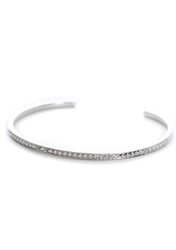 VELVET LOUNGE SLIM STONE BANGLE