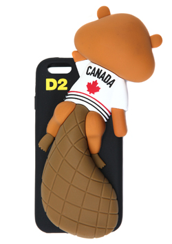 DSQUARED2 IPHONE6/6S CASE ( BEAVER MOTIF )