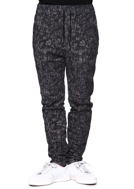 MAXSIX SWEAT PANTS KNIT PATTERN