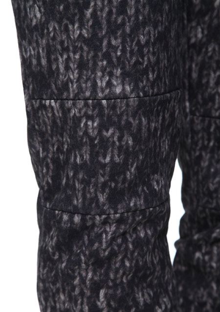 MAXSIX SWEAT PANTS KNIT PATTERN