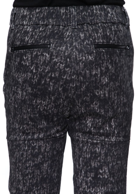 MAXSIX SWEAT PANTS KNIT PATTERN